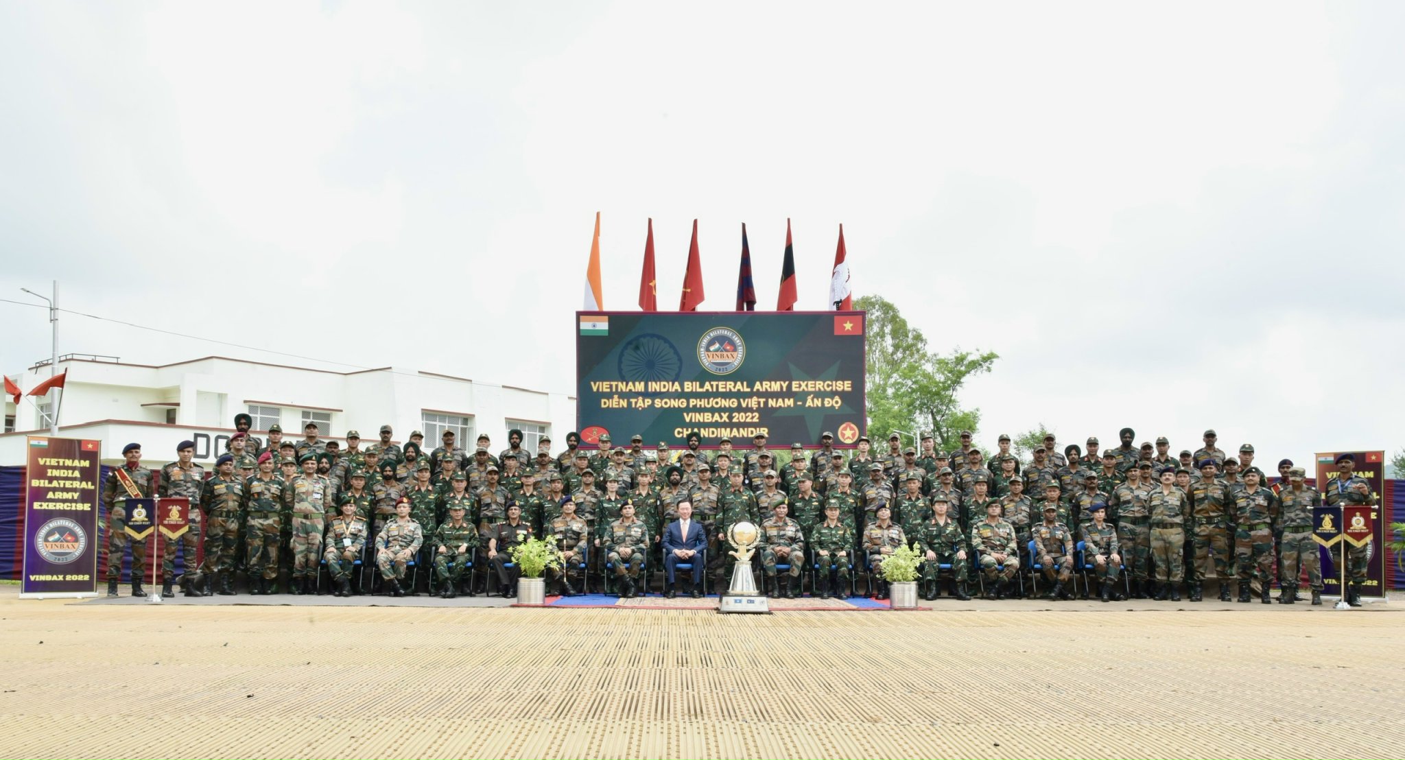 Khai mạc Diễn tập song phương giữa Việt Nam và Ấn Độ về gìn giữ hoà bình Liên hợp quốc năm 2022 tại Ấn Độ (diễn tập VINBAX 2022)